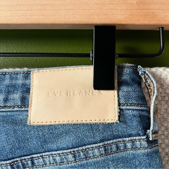 EVERLANE high rise straight jeans blue size 24 - Picture 9 of 10